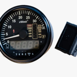 КД 8083 Индикатор электронный с пультом КД8083П (тахоспидометр) МТЗ АР70.3813